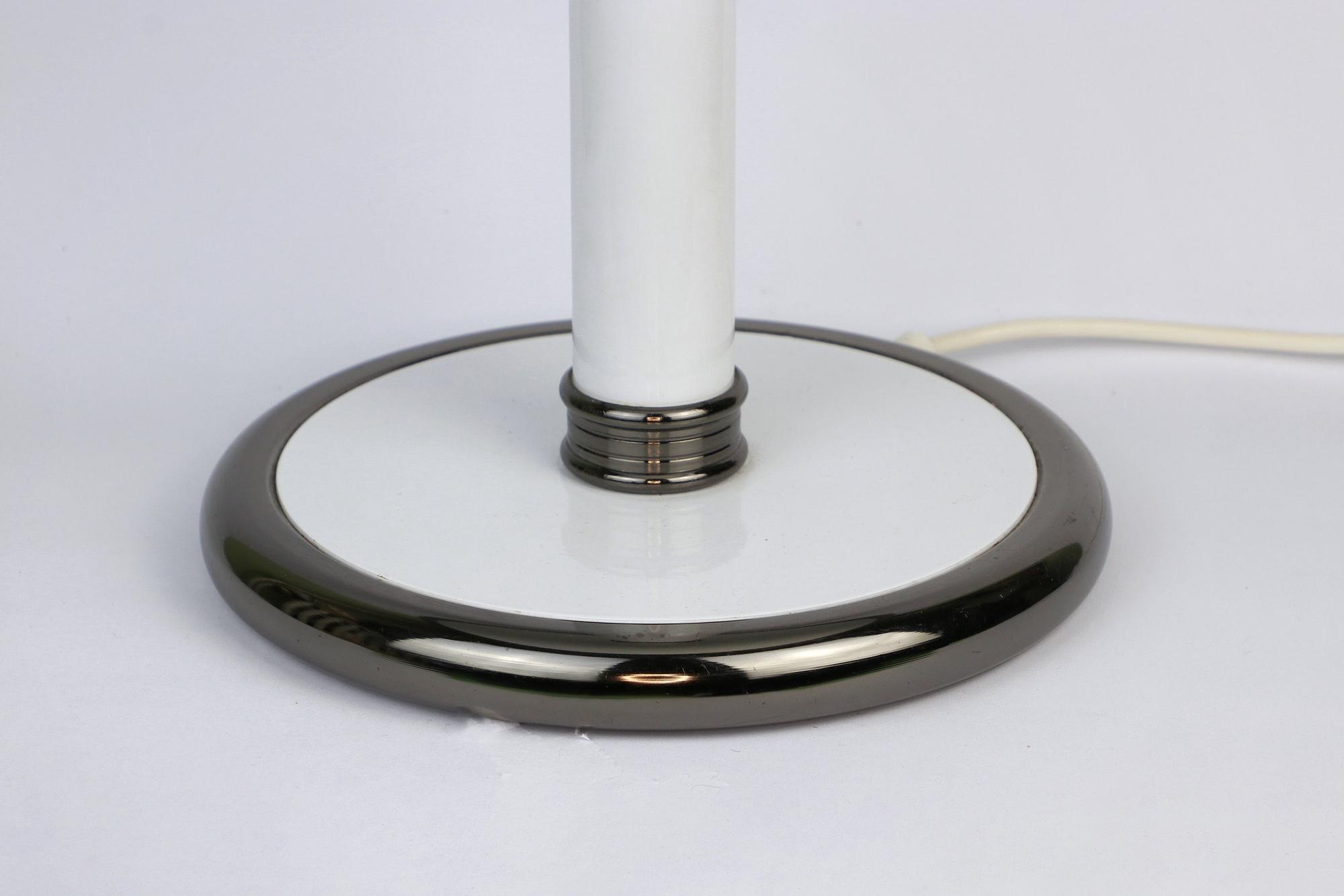 Vintage mushroom table lamp Murano glass 1980s 6