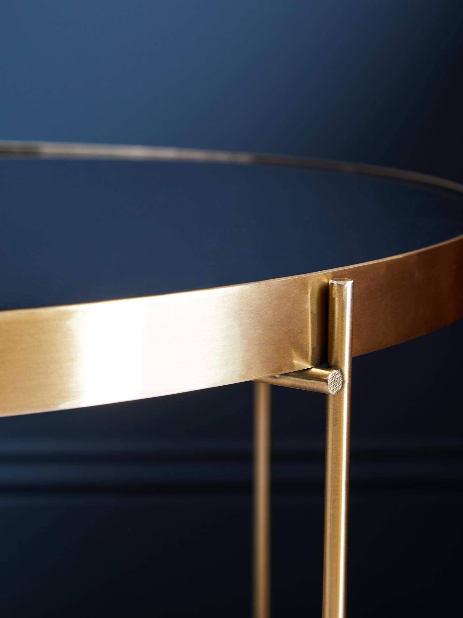 Allure Gebürstete Bronze Groß Beistelltisch 2