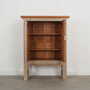 Vintage Display Cabinet Wood Grey 1960s  2