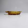 Vintage Art Deco Aschenbecher Gelb 1930er Jahre 8