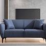 Belissimo 2-Sitzer Sofa Blau 1