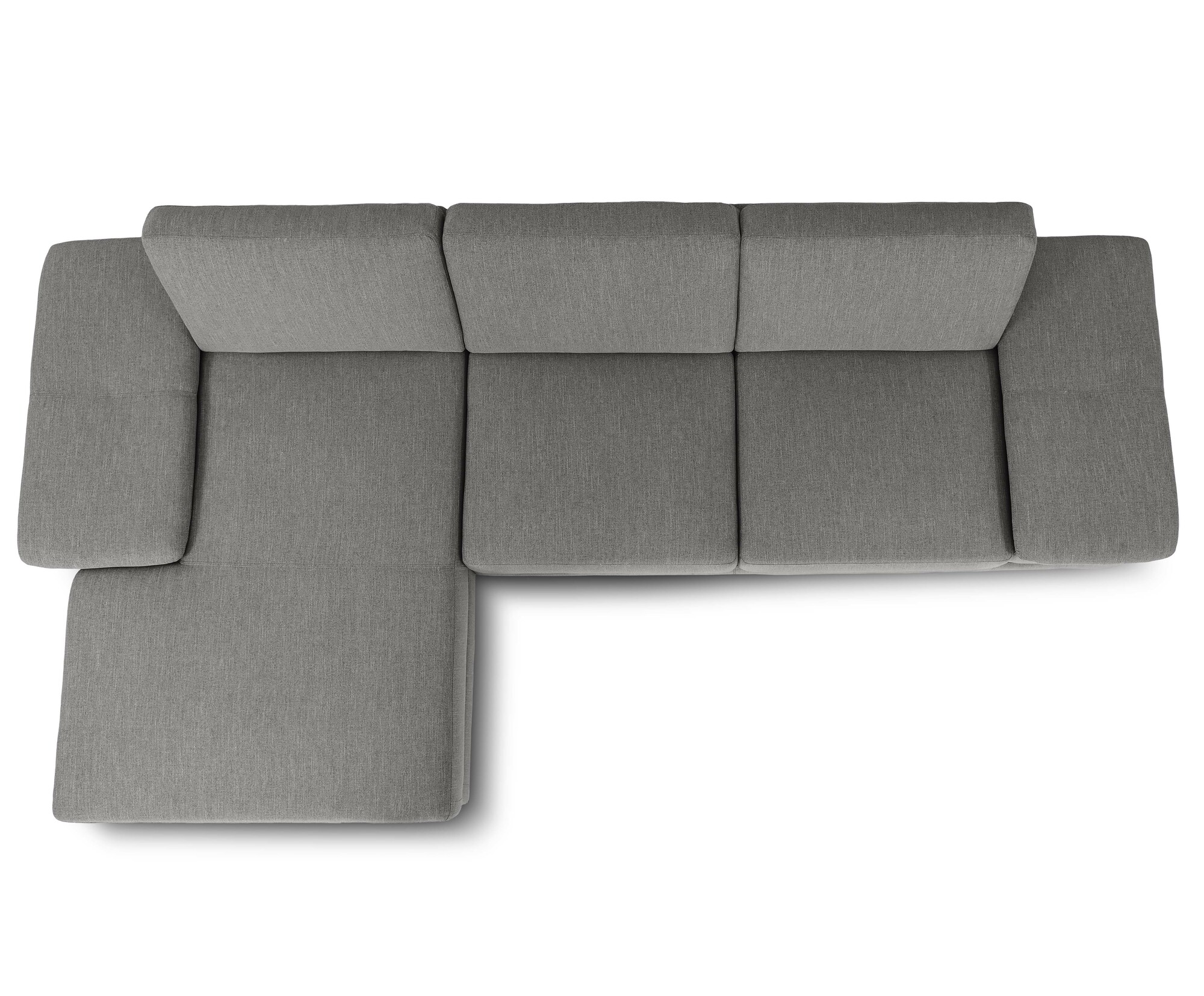 Filippo Ecksofa Textil Ronda88 Grau 5