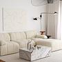 Soli Corner Sofa White 1