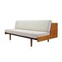 Oak sofa White Brown 1960s 0