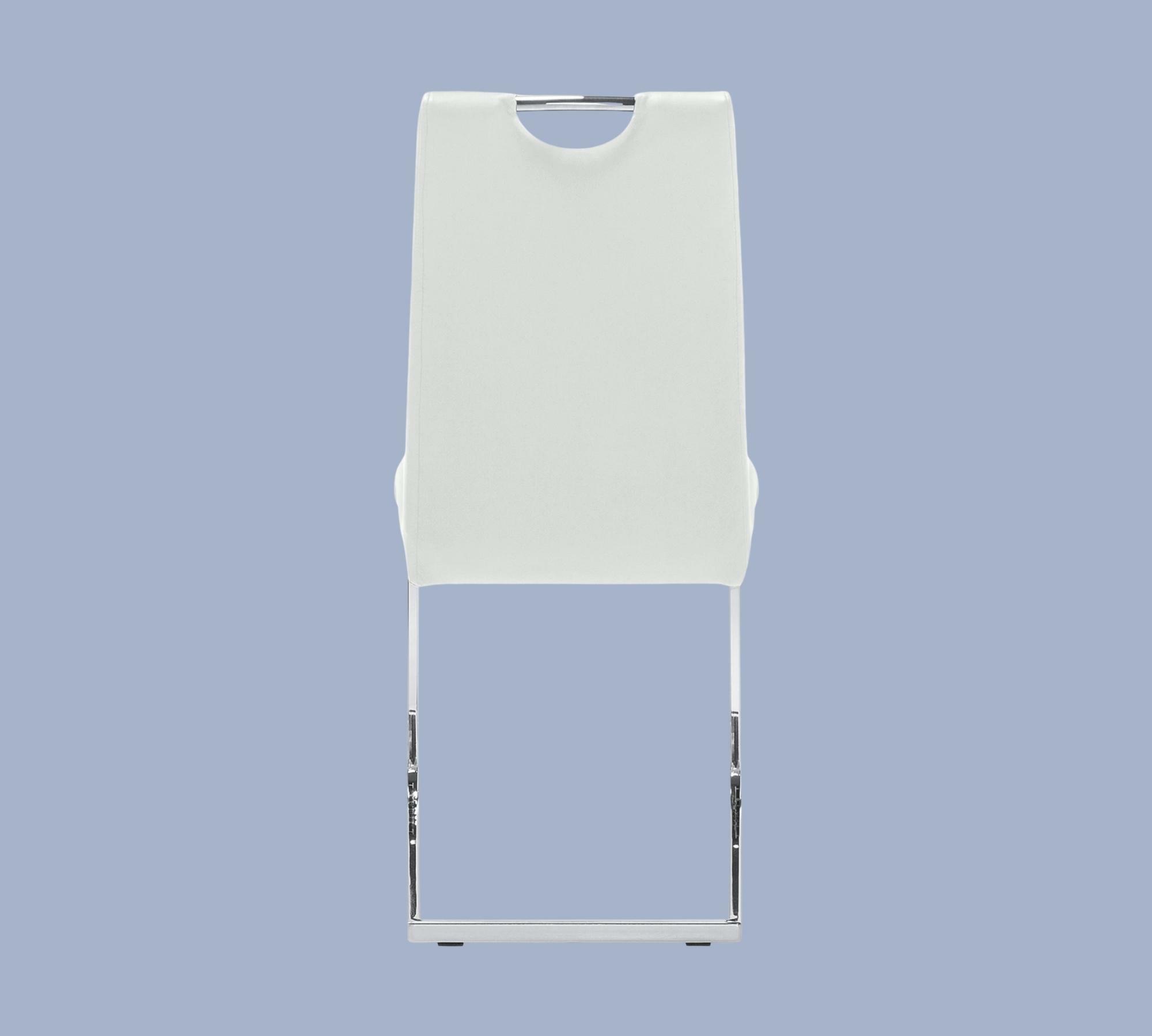 Cantilever Pasala Faux Leather White Set of 2 4