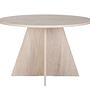 Virella Dining table Travertine Ø120 cm 4