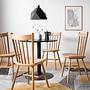Dining chair Gort Ash partial solid 2