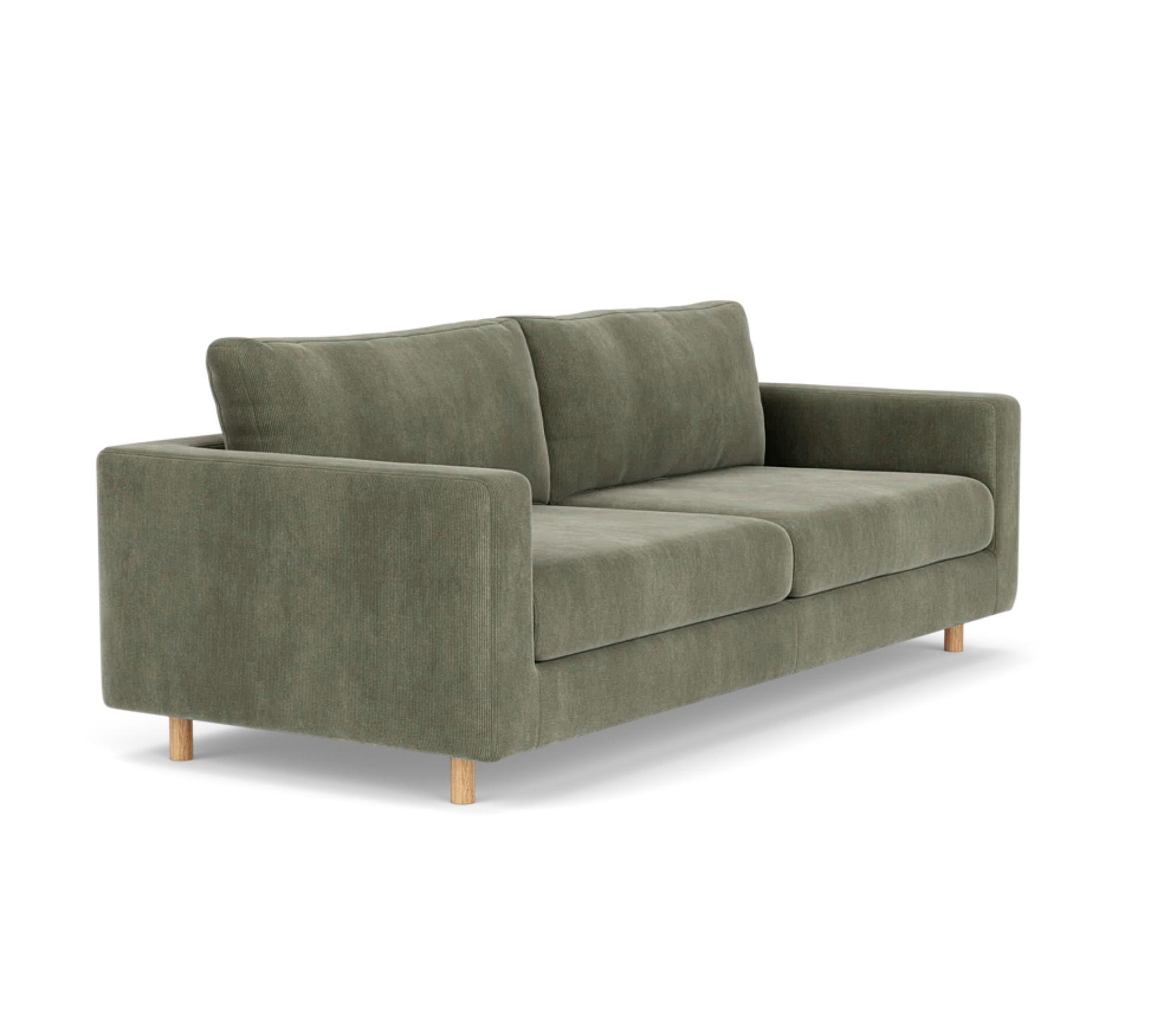 Douglas Sofa 3-Seater Free Sage 1