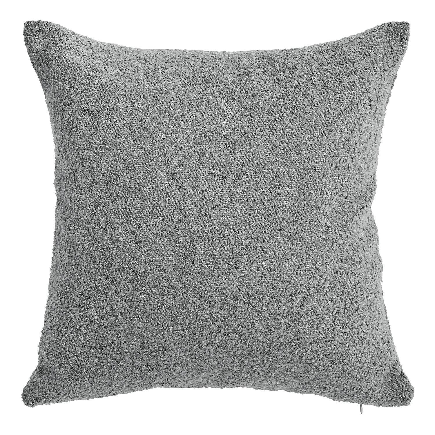 Cushion cover Touch Acetate Polyester Silver 45 x 45 cm 0