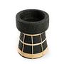 Serene Candle Holder Black 0