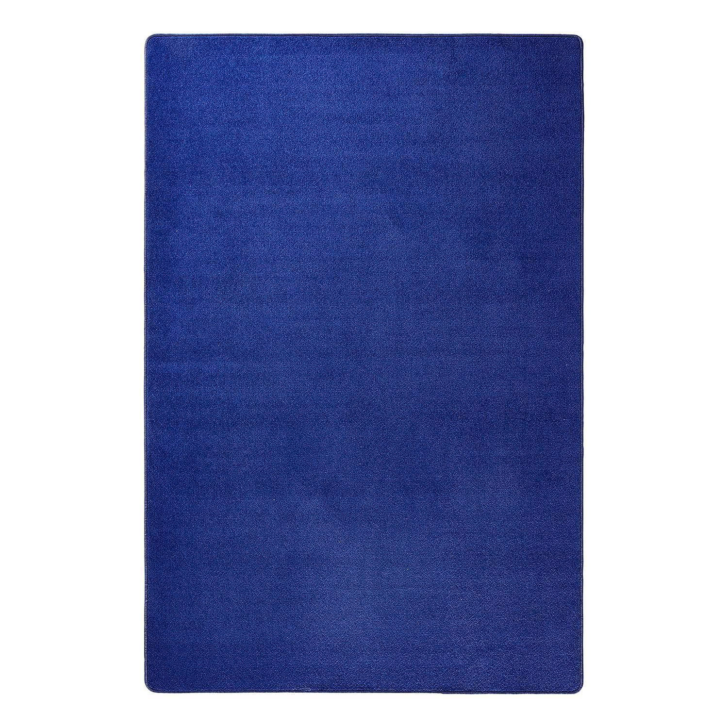 Kurzflorteppich Fancy Dunkelblau 1