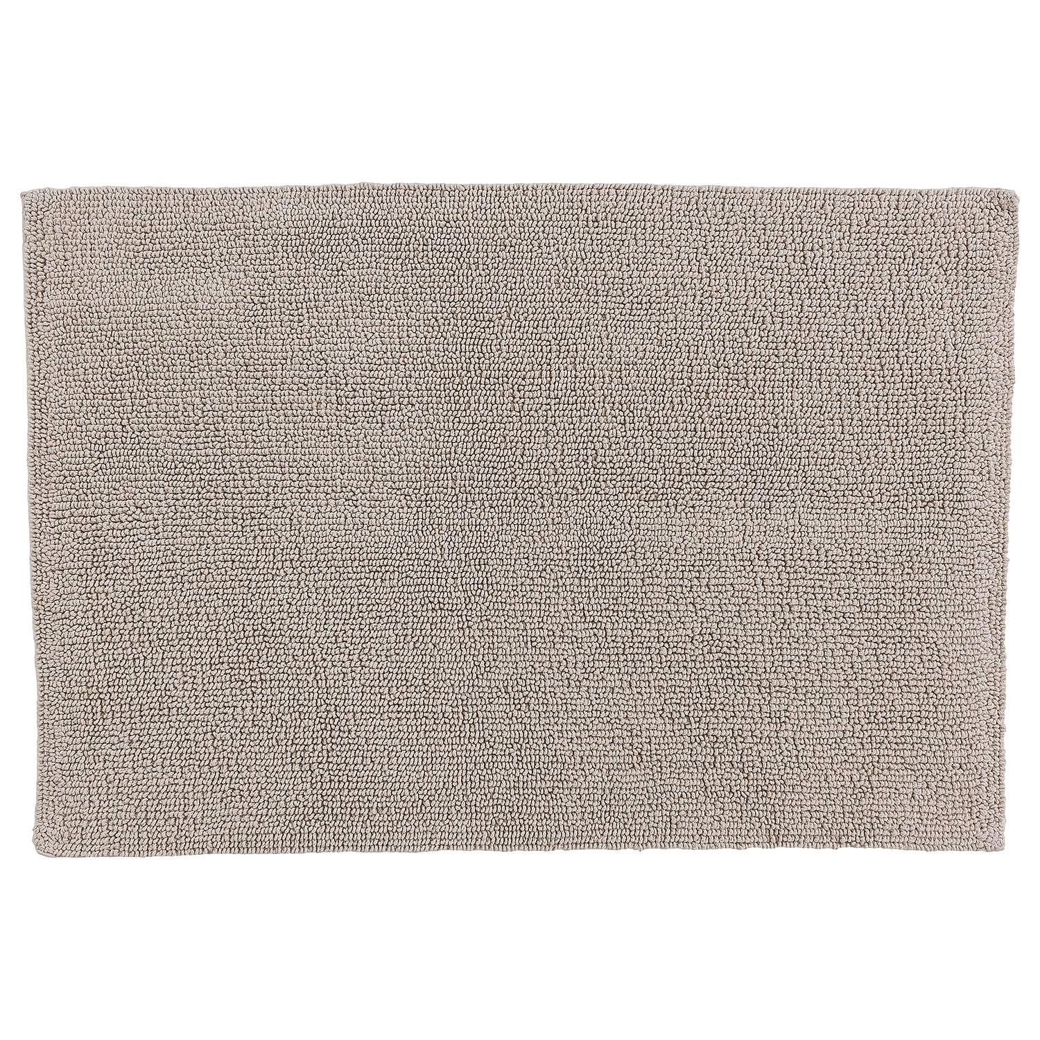 Bahamas I Badteppich Baumwolle Beige 60 x 90 cm 1