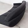 Capri Sofa Textil Graphit 1960er Jahre 11