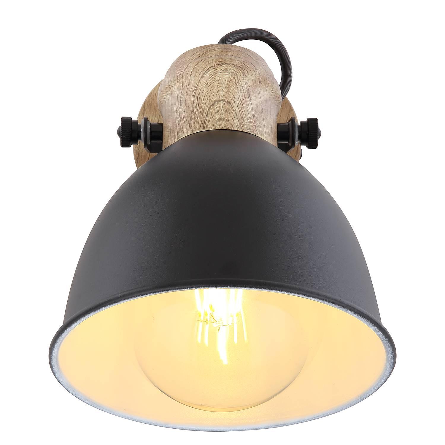 Wandleuchte Wiho Schwarz 4