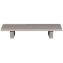 Bear Garten Couchtisch Aluminium Grau 2