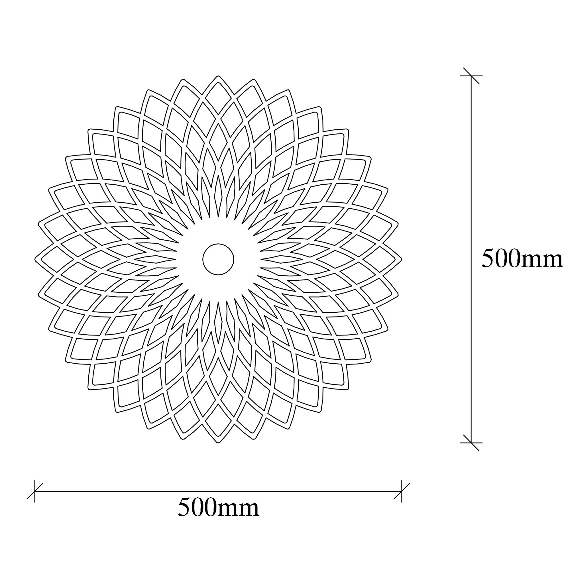 Wall lamp Black Metal 5