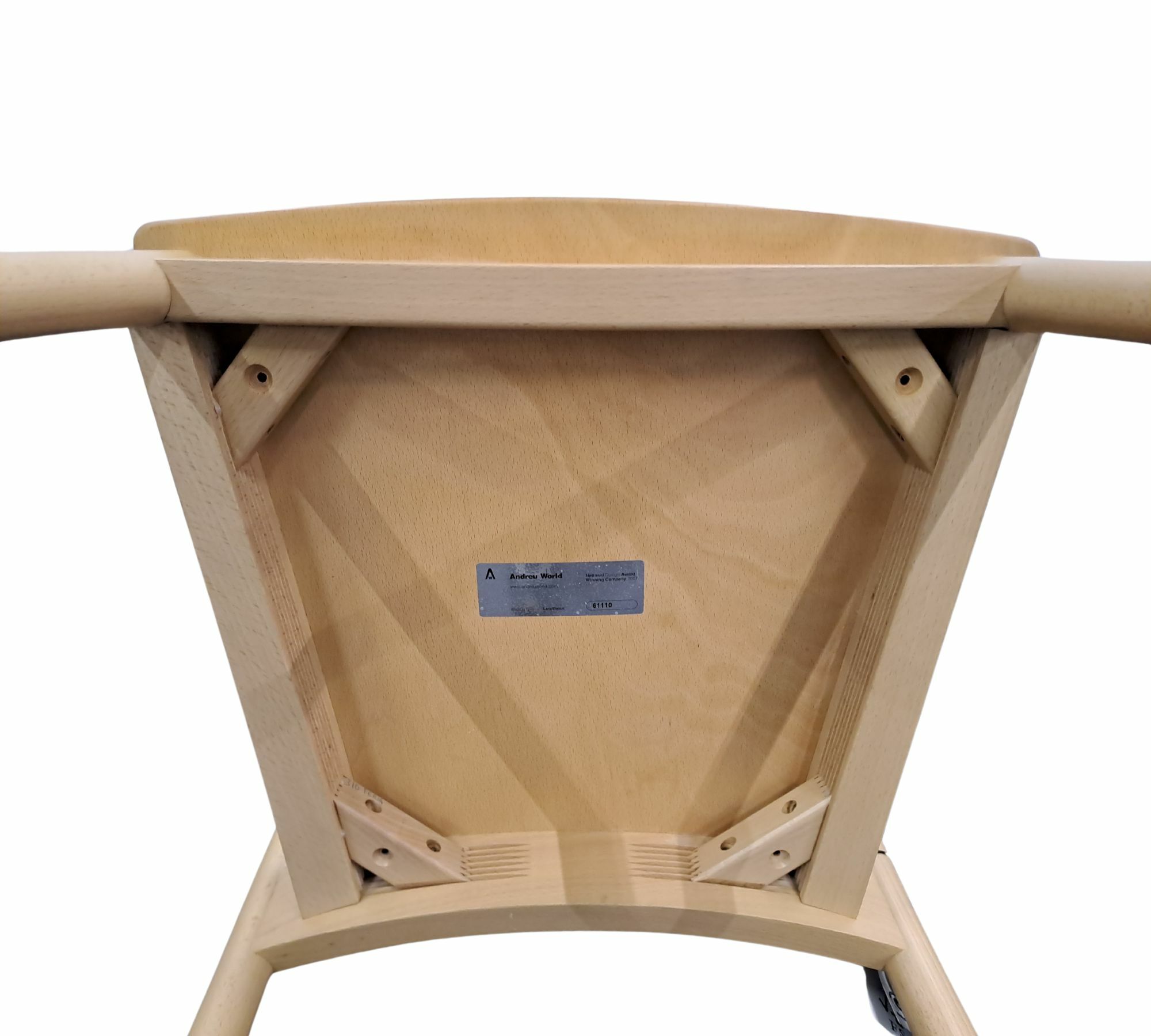 Smart SO0612 Stuhl Holz Braun 5