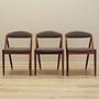 3x No. 31 dining chair teak 1970s 1