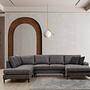 Porto Ecksofa Anthrazit 0