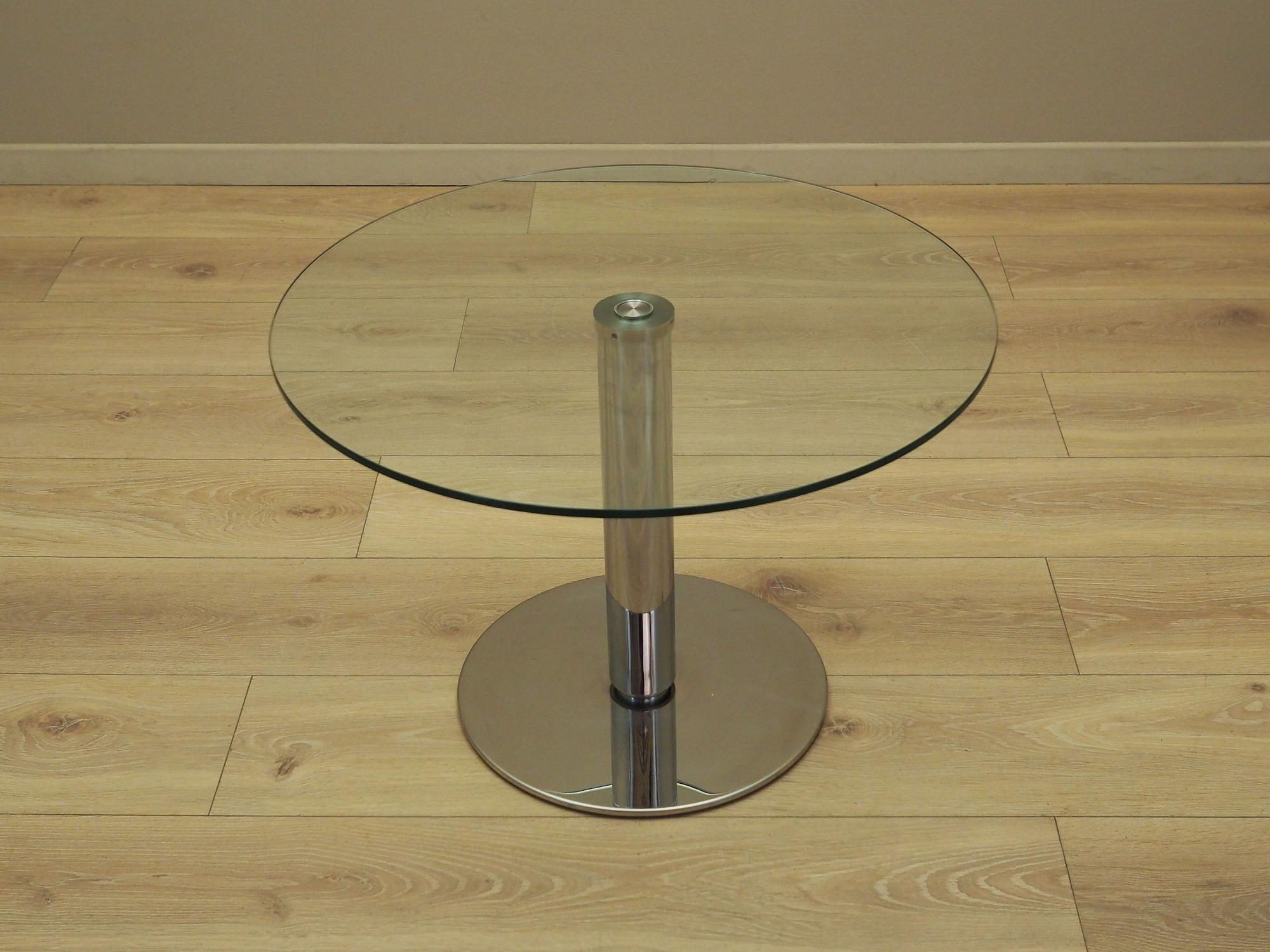 Glass coffee table 1970s 5