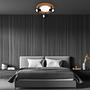 Areiro Round Ceiling Lamp Aluminum 4-bulb 3