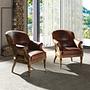 Sessel Leder Cognacbraun 2