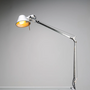 Artemide Tolomeo mit Klemme Aluminium Silber 0