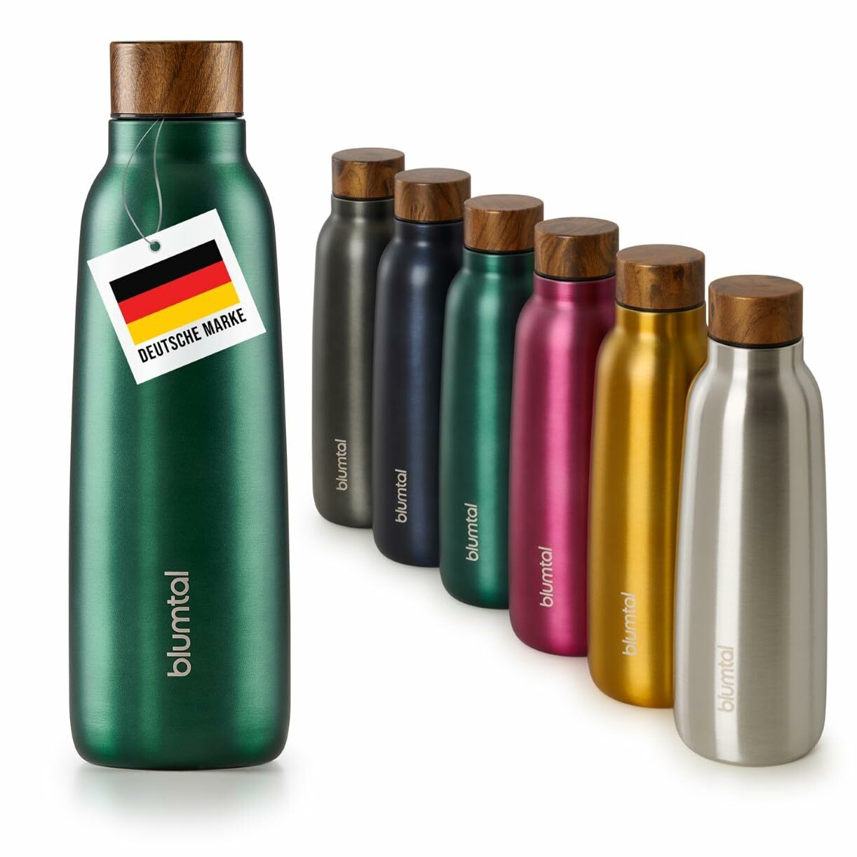 Trinkflasche 500ml Edelstahl Ray  0