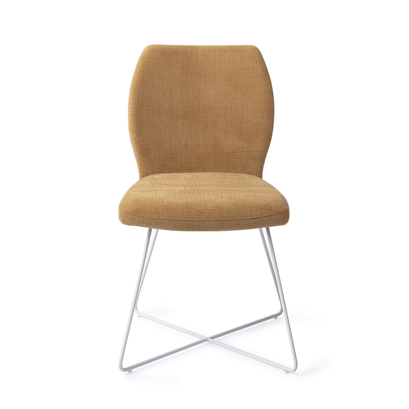 Ikata Dining chair Honey yellow 3
