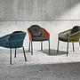 Loop Dining Sessel Aluminium String-Flex Terracotta 3