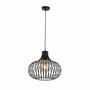 Pendant lamp iron black 1