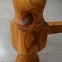Dining table pine wood 1970s 7