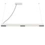 2-Light Veyras LED Pendant Light Acrylic Glass Aluminum 2