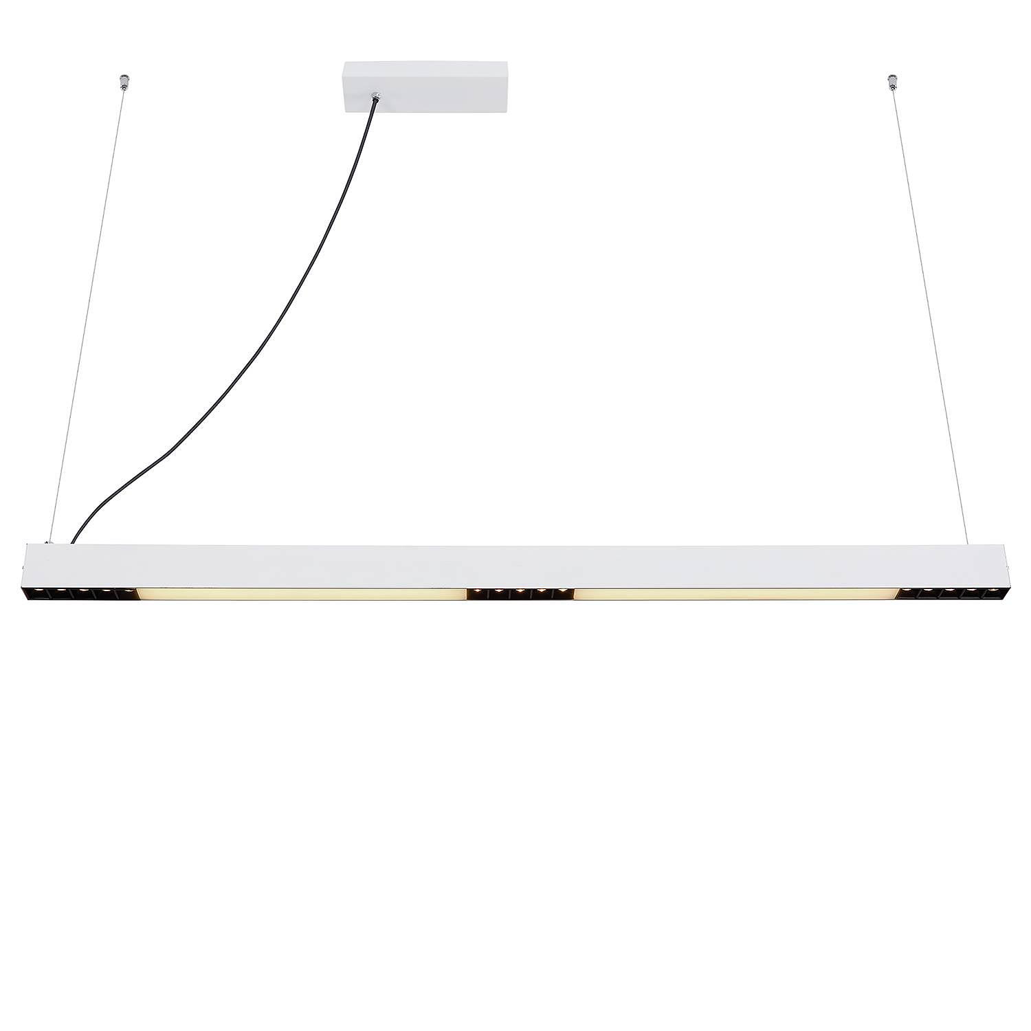 2-Light Veyras LED Pendant Light Acrylic Glass Aluminum 2