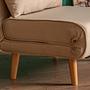 Folde Schlafsofa 1-Sitzer Creme 6