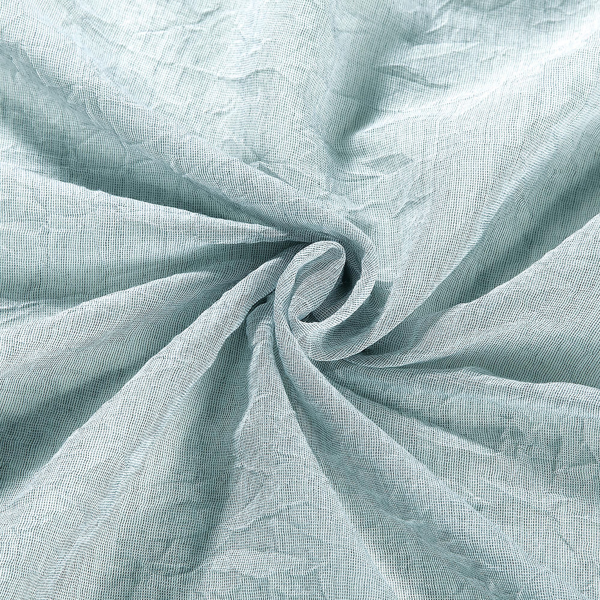 Ösenschal Uni Crash Grün 3