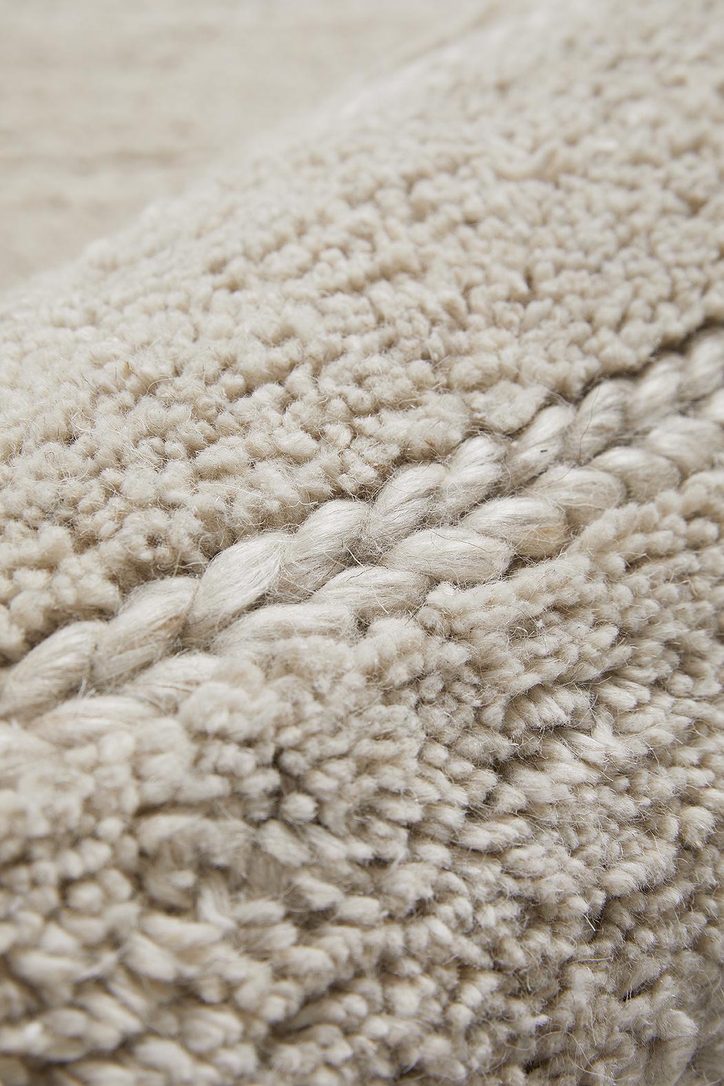 Freya Teppich Wolle Taupe 5