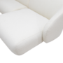 Blanca 3-Sitzer Sofa Récamiere Rechts Bouclé Off White 2