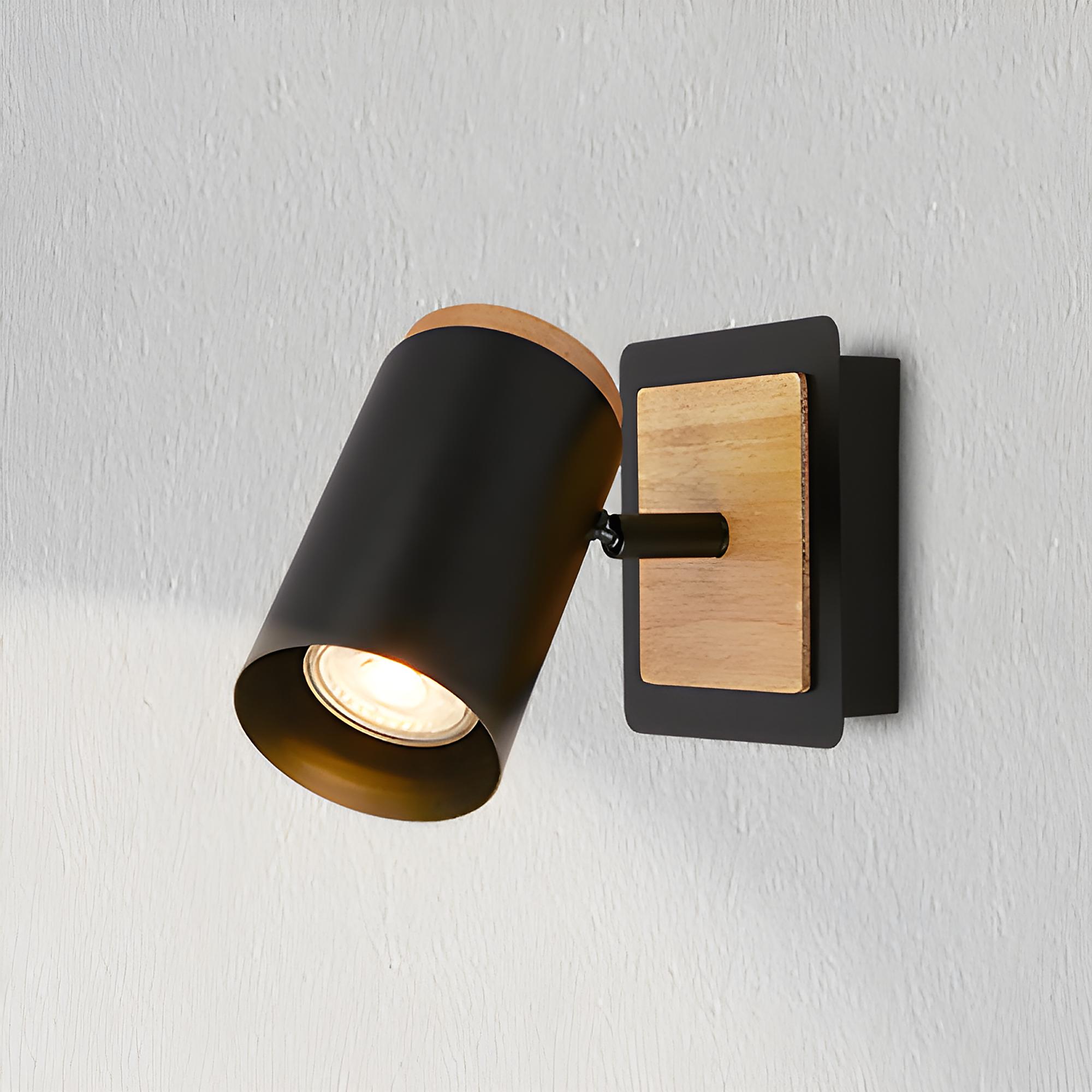 LED Wall Lamp Duta Aluminum Black 1