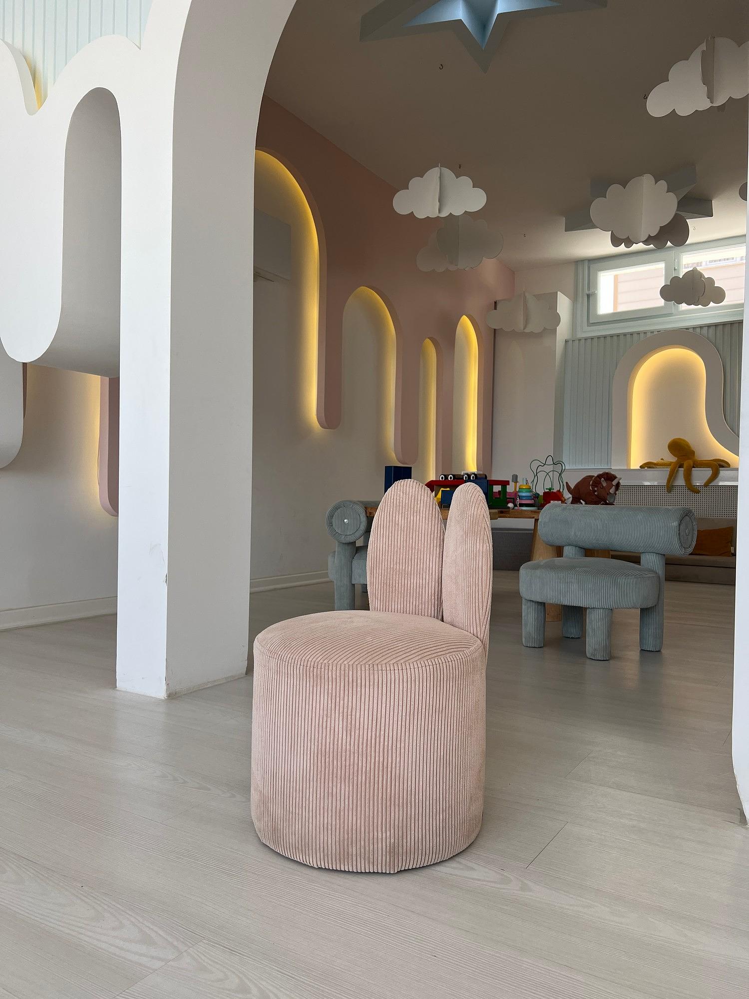 Bunny Armchair Pink 2