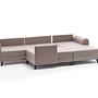 Belen Schlafsofa 4-Sitzer Creme 7