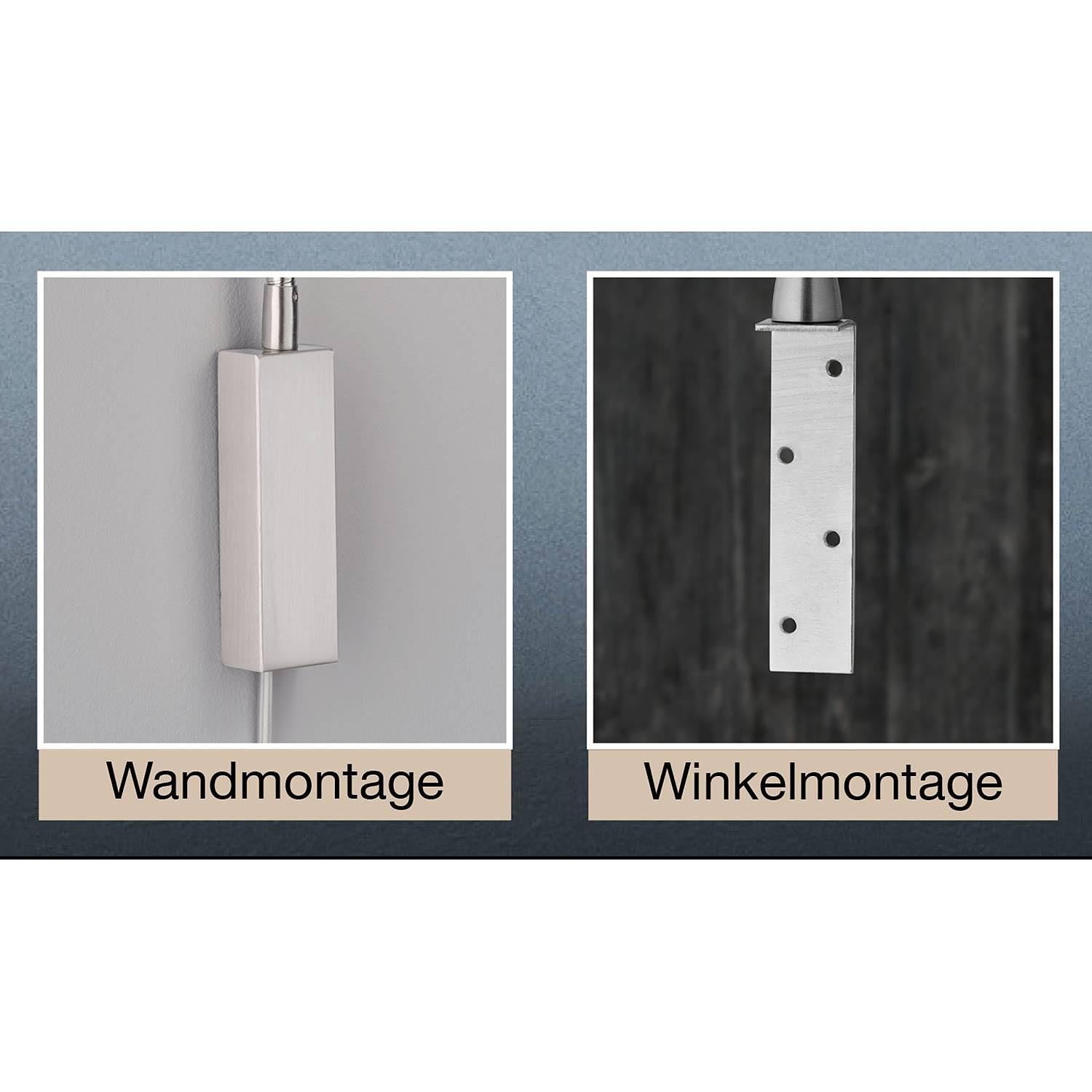 Wolke IV Wandleuchte Mischgewebe Eisen 1-flammig 3