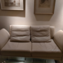 Sofa Leder Beige 1