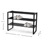 Shoe rack Welbeck with 3 shelves metal cashmere 4