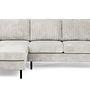 3-seater sofa CL L+R RIB Cream 9
