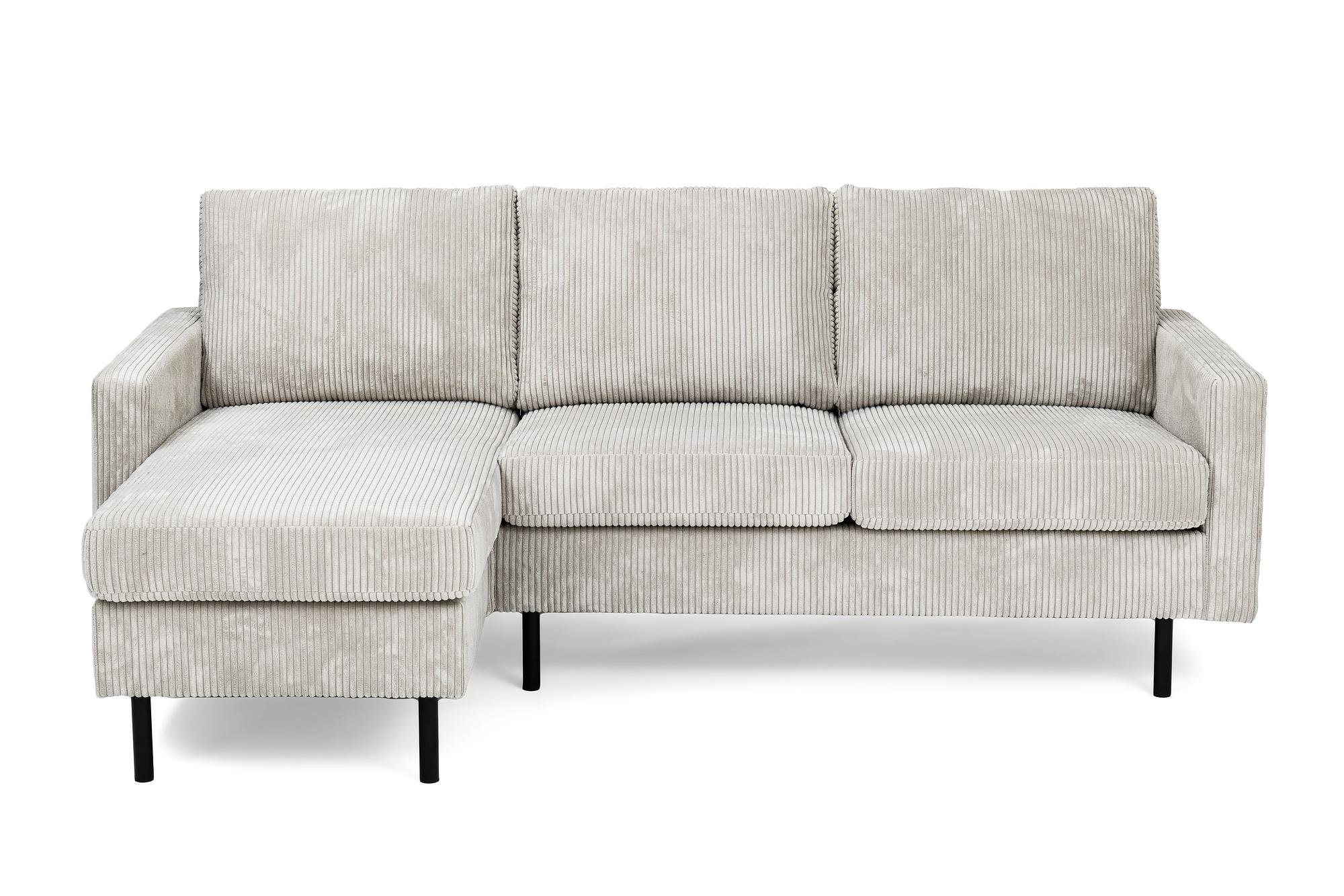 3-seater sofa CL L+R RIB Cream 9