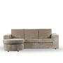 Sofa 3-Sitzer Chaiselongue Links Rechts Beige 2