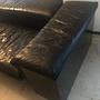 Brigadier Sofa 2-Sitzer Leder Schwarz 2