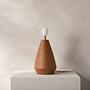 Table lamp Ina Ceramic Brown 35x35x38 cm 4