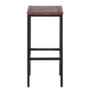 Grasby Barhocker Pinienholz Schwarz 4